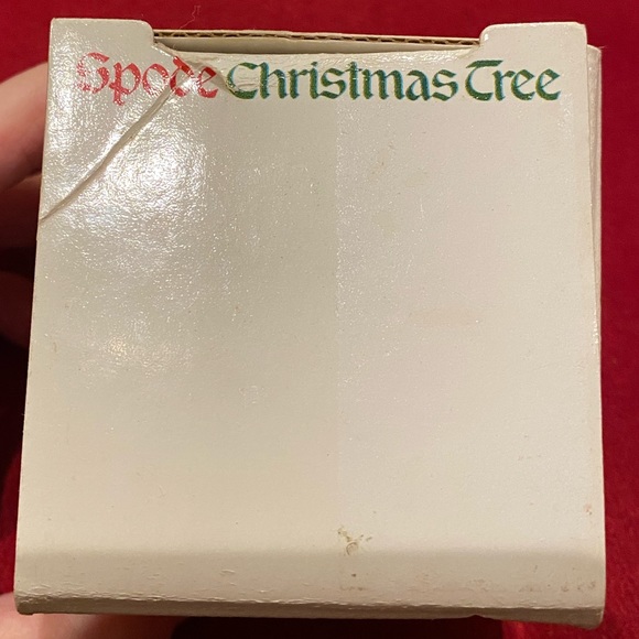 NIB vintage Spode Christmas Tree bell ornament - third in the series - Picture 5 of 9